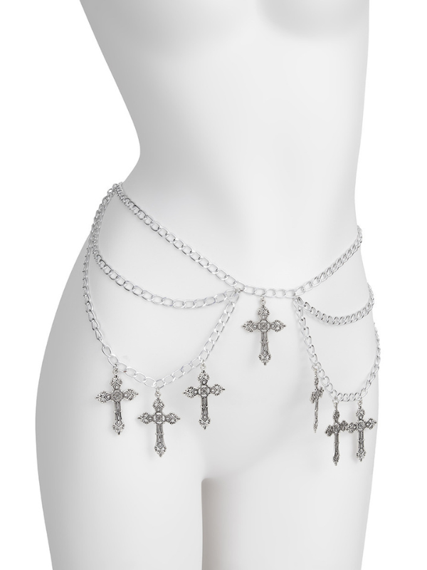 Amaryllis Cross Chain Belt