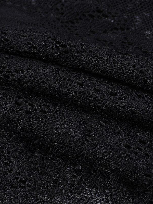 Gothic Fairycore Grunge Lace Patchwork Skirts-ovniki