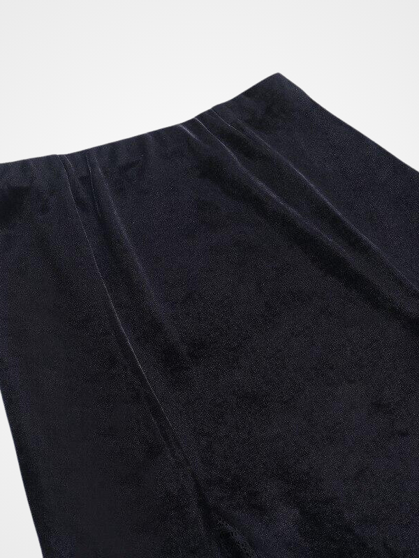 Gothic Fairycore Grunge Lace Patchwork Skirts-ovniki