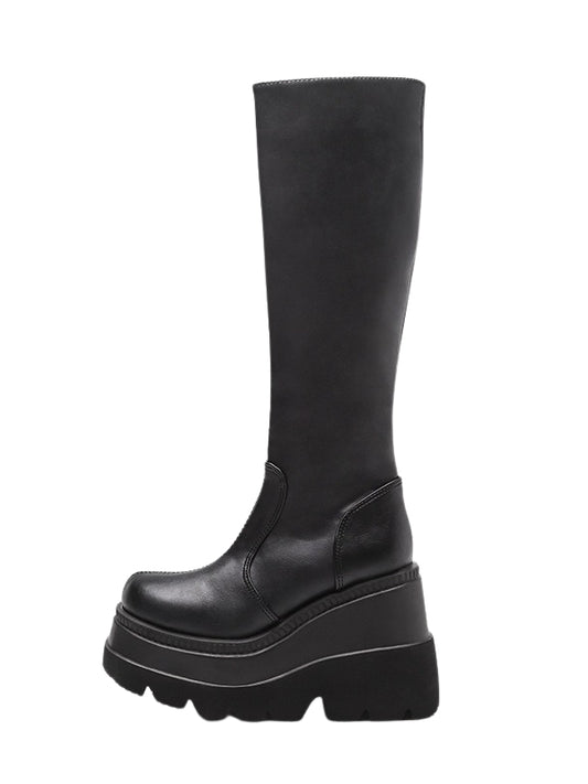 Layla Knee High Platform Boots
