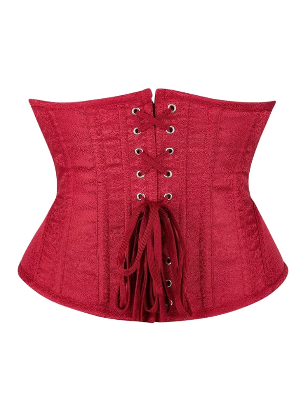 Vampire Red Underbust Corset