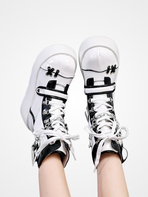 Boots Brusilla - White