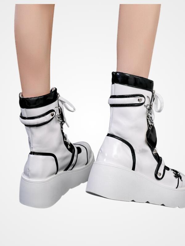 Boots Brusilla - White