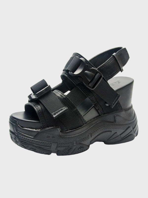 Women's High-Heeled Open-Toed Sandals - ovniki