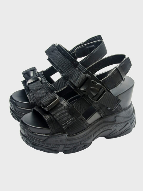 Women's High-Heeled Open-Toed Sandals - ovniki