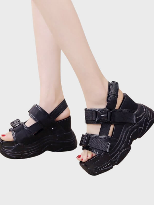 Women's High-Heeled Open-Toed Sandals - ovniki