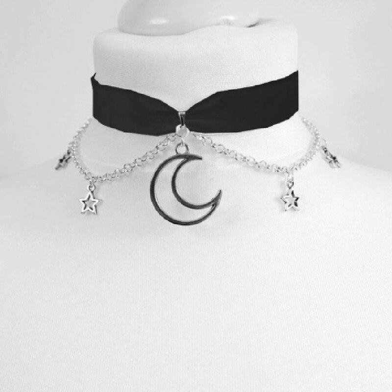 Choker Moonstar Black - Ovniki