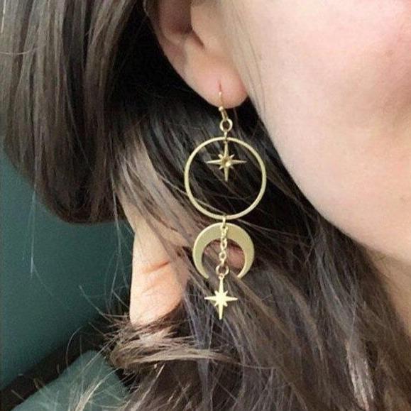 Earrings Shooting Star - Ovniki