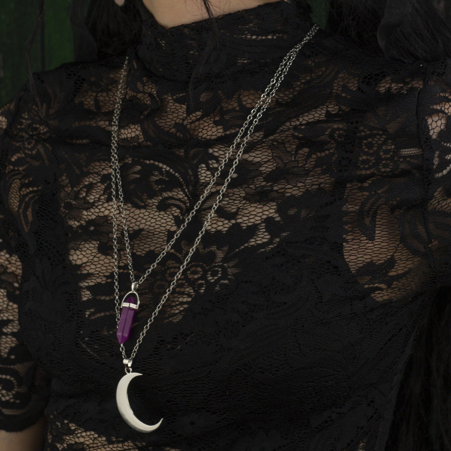 Necklace Moon Stone - Ovniki