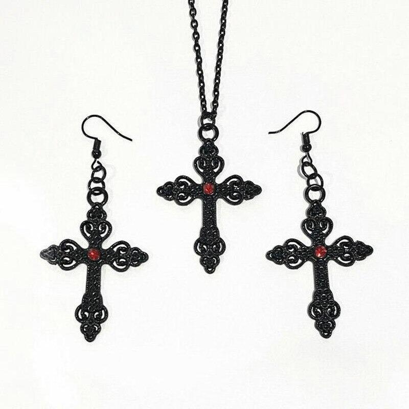 Pack Earrings + Necklace Gothross - Ovniki