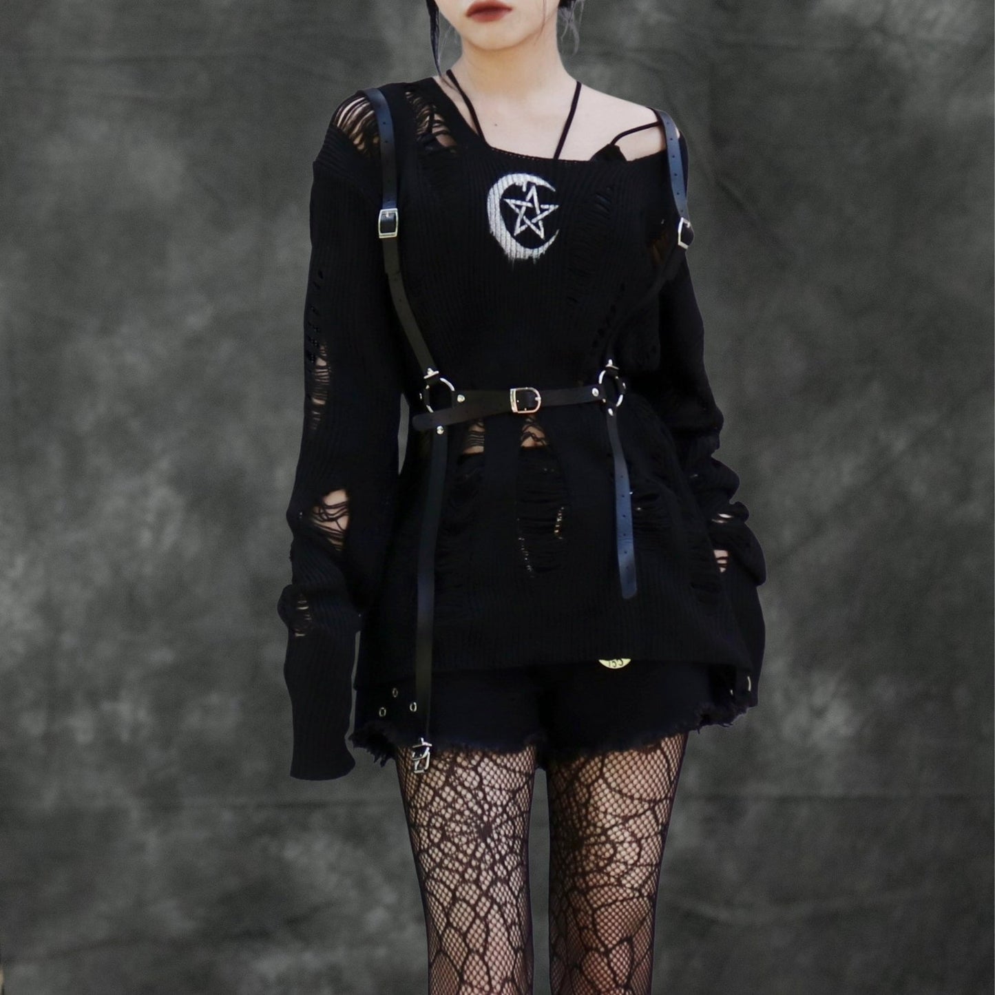 Sweater Black Wicca - Ovniki