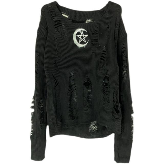 Sweater Black Wicca - Ovniki