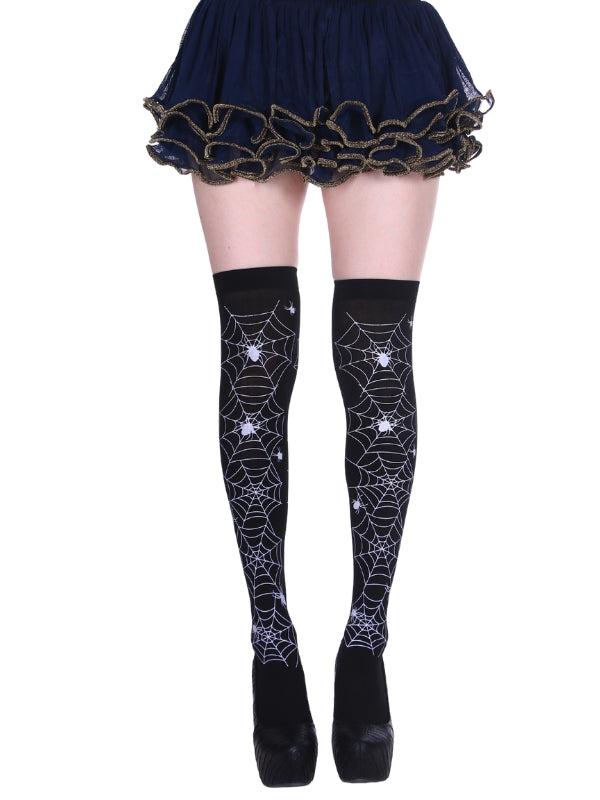 Spider Web Stockings