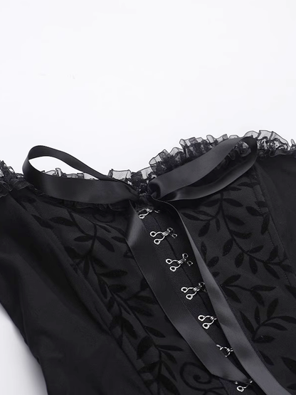 Off-Shoulder Corset Dress