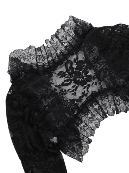 Long Sleeve Lace Bolero
