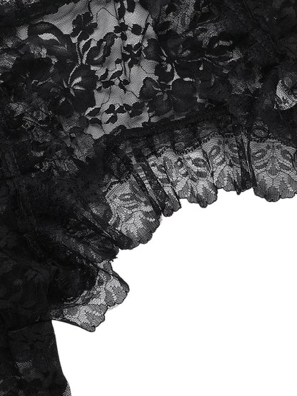 Long Sleeve Lace Bolero