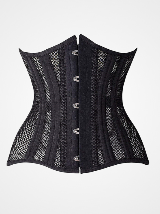 Gothic Breathable Mesh Slimming Belt Corset - ovniki