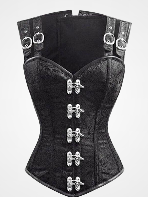 Gothic Steampunk Overbust Steel Bones Corset - ovniki