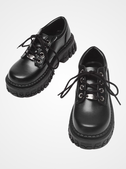 Gothic Tenis Feminino Genuine Leather Shoes - ovniki