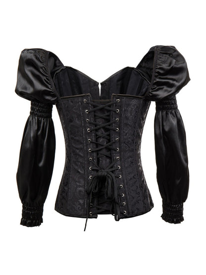 Kairos Long Sleeves Corset Top