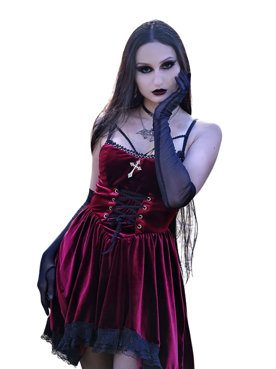 Vampire High-Low Dress