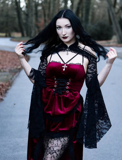 Vampire High-Low Dress