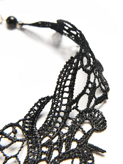 Victorian Gothic Lace Necklace