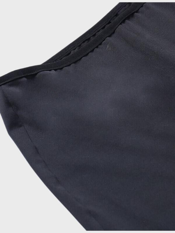 Vintage Gothic Black Stretch Flares Pants - ovniki