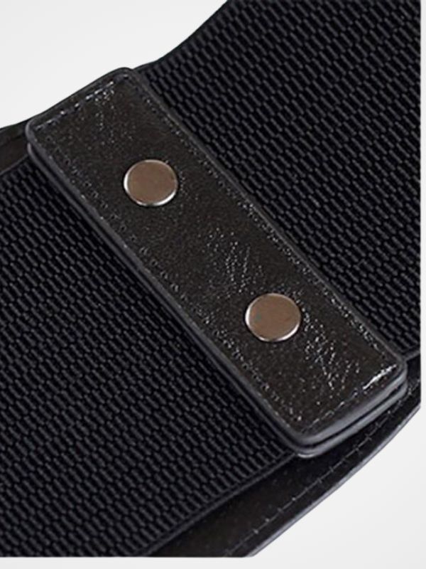 Women' Elastic Lace Up Leather Body Waist Belt_ovniki