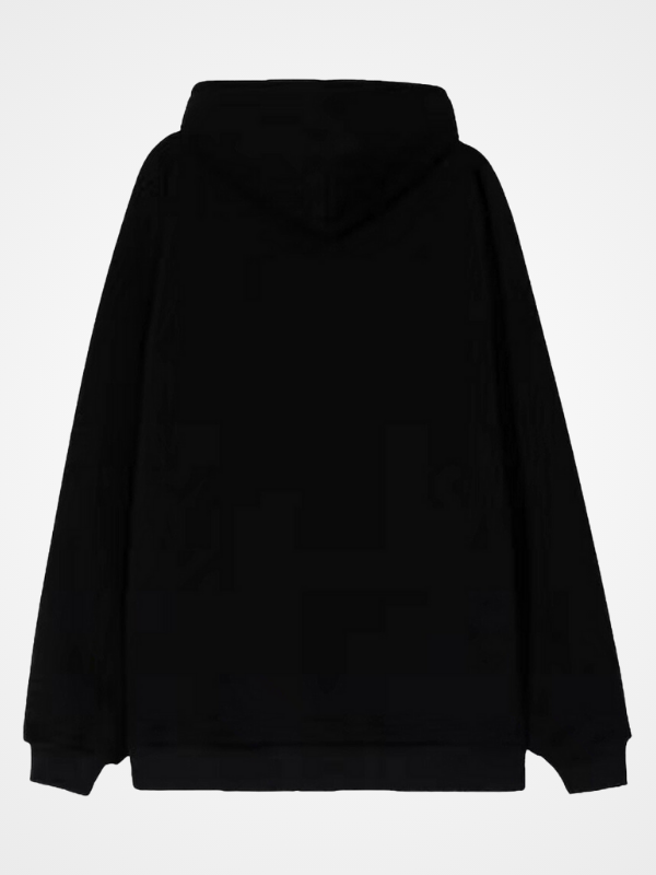 Women Gothic Black Rhinestone Skeleton Hoodie - ovniki