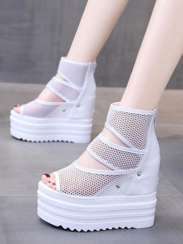 Women Peep Toe Rome Gladiator Sandal - ovniki
