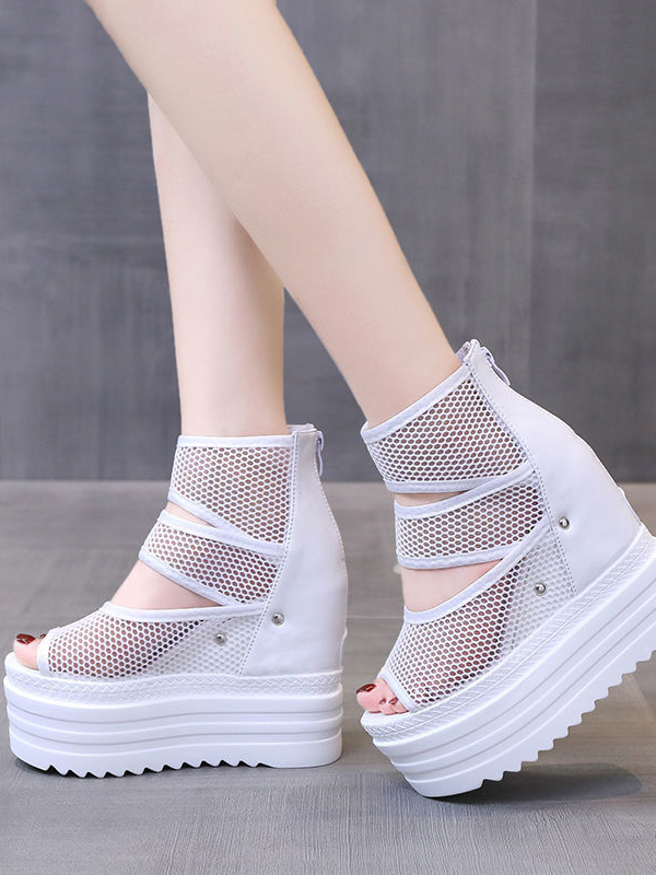 Women Peep Toe Rome Gladiator Sandal - ovniki