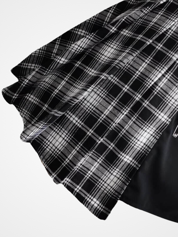 Women Streetwear Buttons Side Open Mini Skirts - ovniki