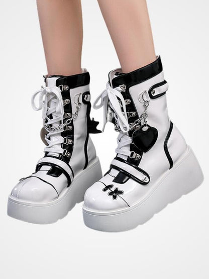 Boots Brusilla - White