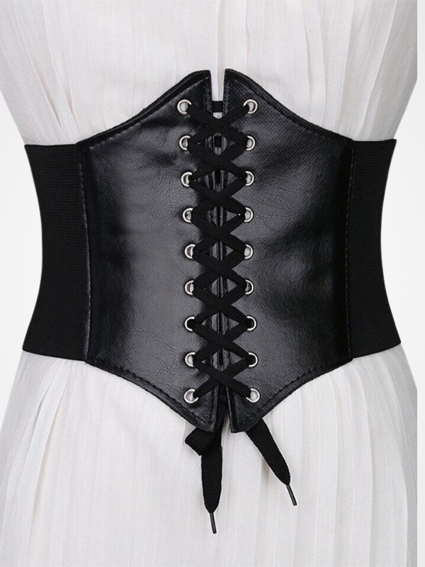 Women's Elastic Waist Belt Retro Palace Style Corset - ovniki