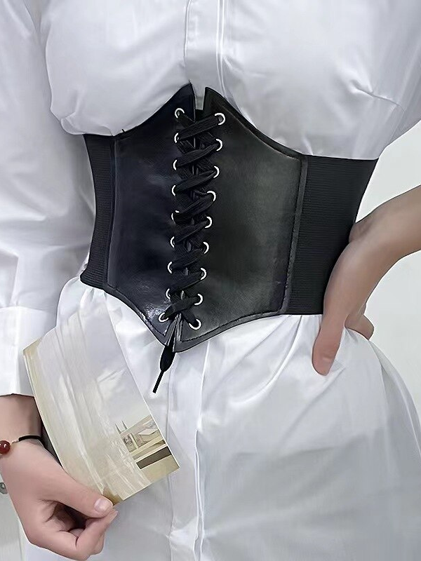 Women's Elastic Waist Belt Retro Palace Style Corset - ovniki