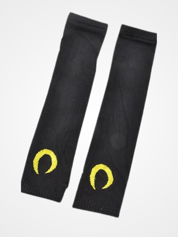 Women's Goth Elastic Moon Elbow Armwarmers_ovniki