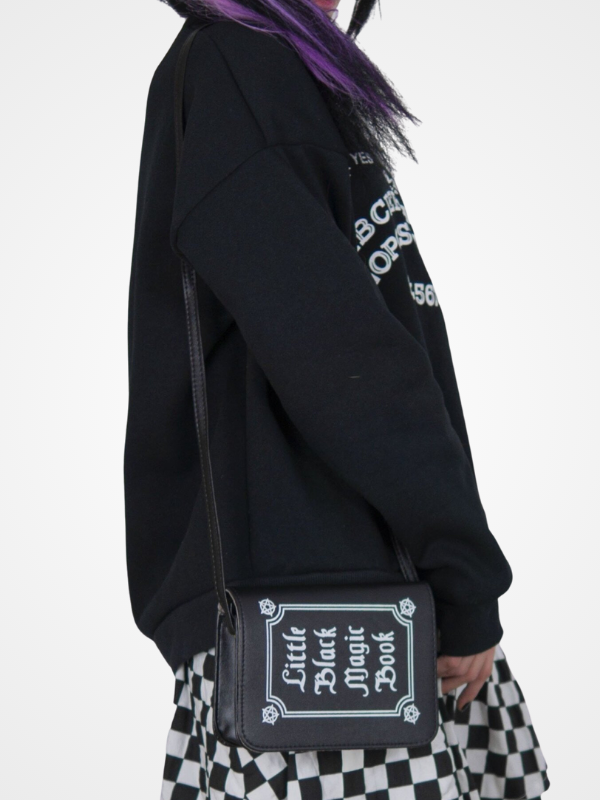 Women's Gothic Graphic Letter Print Casual Hoodie -  ovniki