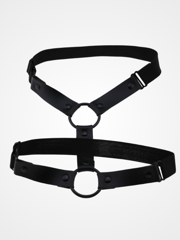 Women's Gothic Leg Garter Grunge Sexy Harness Belt_ovniki