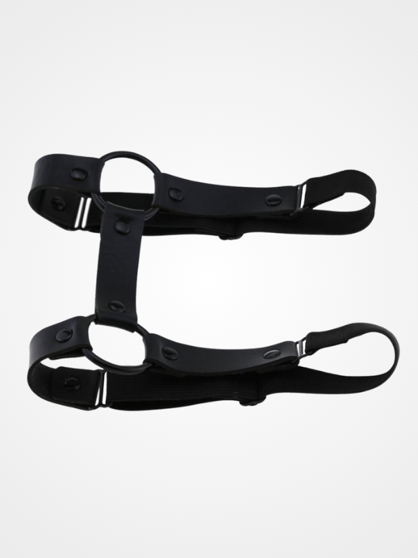 Women's Gothic Leg Garter Grunge Sexy Harness Belt_ovniki