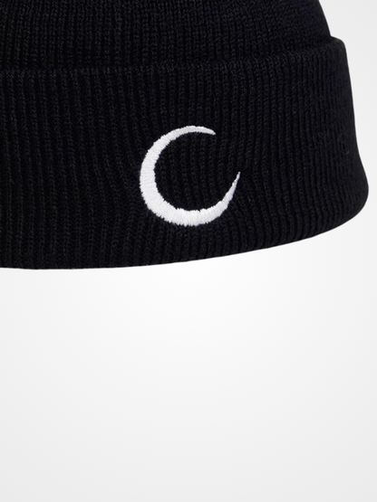 Women's Hip Hop Moon Embroidery Winter Beanie_ovniki