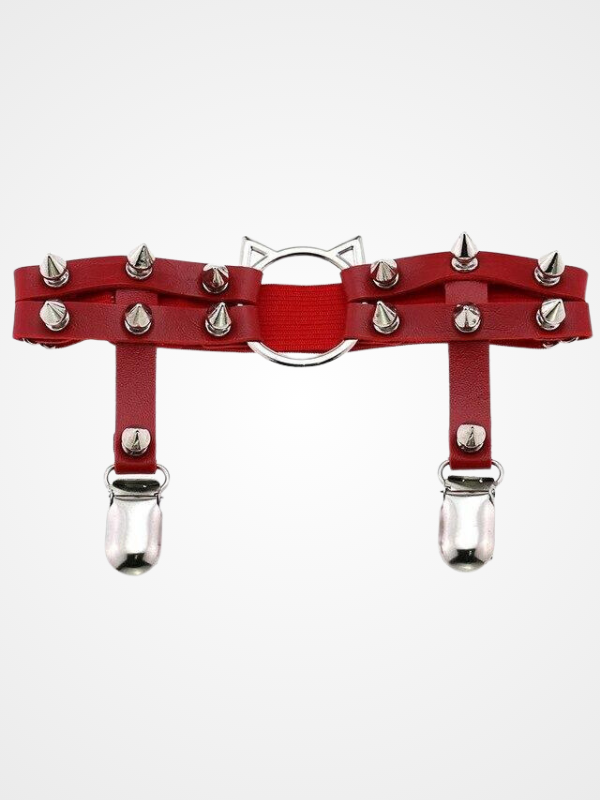 Women's Punk Garter Cat Leg Chain Sexy Belt_ovniki