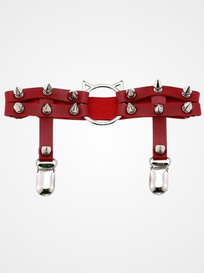 Women's Punk Garter Cat Leg Chain Sexy Belt_ovniki