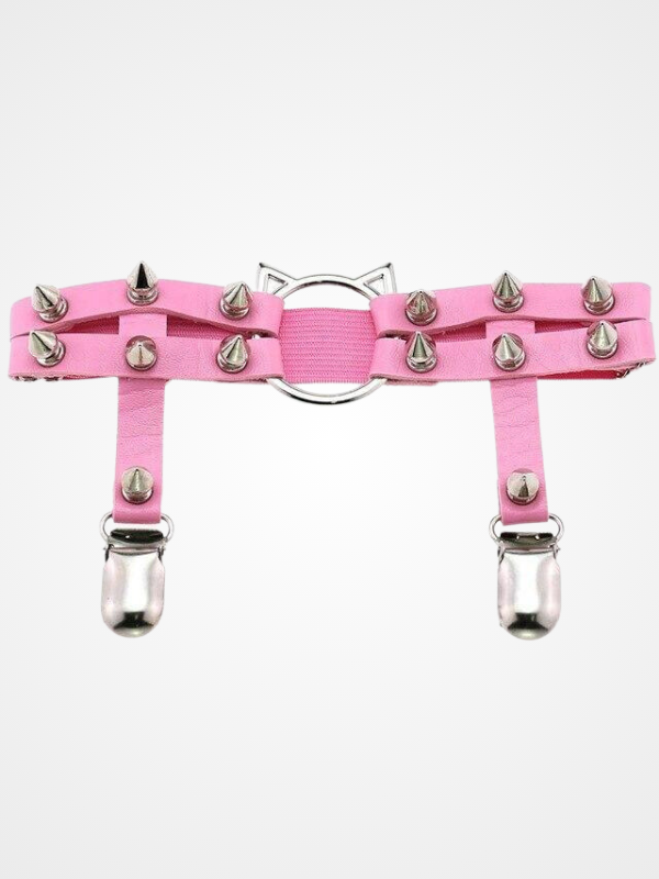 Women's Punk Garter Cat Leg Chain Sexy Belt_ovniki
