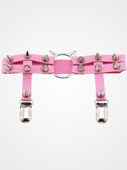 Women's Punk Garter Cat Leg Chain Sexy Belt_ovniki