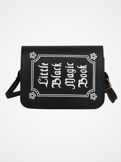 Women's Rock Magic Book Leather Mini Handbag_ovniki
