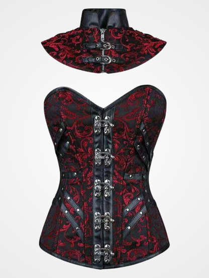 Women's Steampunk Fashion Gothic Corset - ovniki