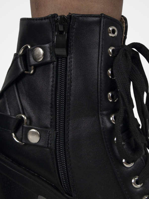 Women's Gothic Slope Heel High Heel Boots - ovniki