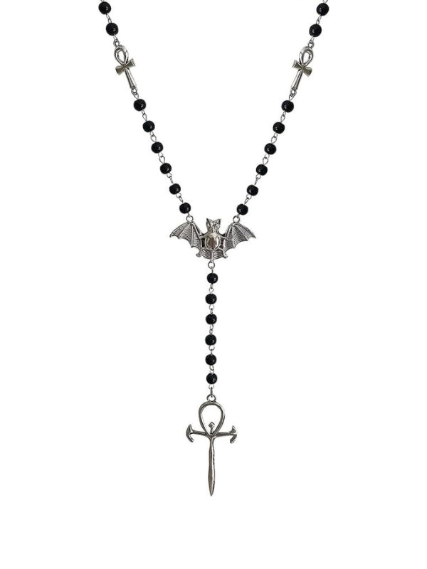 Cross Bat Necklace