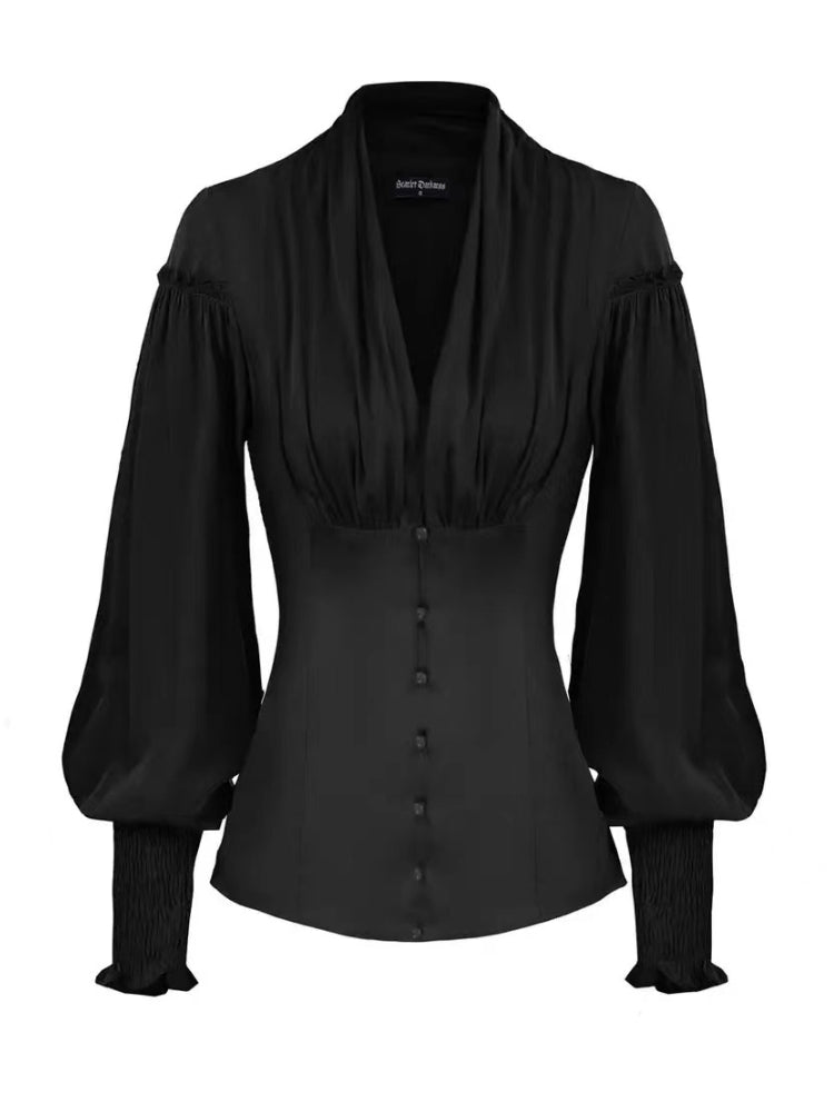 Long Sleeve Victorian Blouse